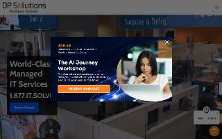DP Solutions website
