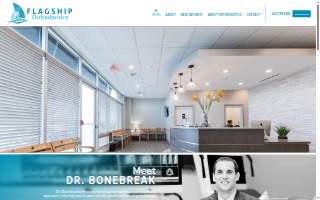Flagship Orthodontics website