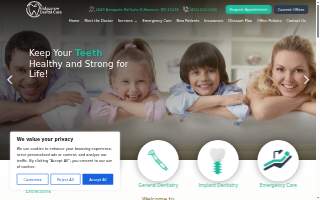 Ridgeview Dental Care website