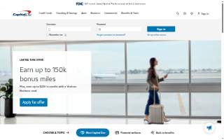 Capital One Bank of Wantagh website