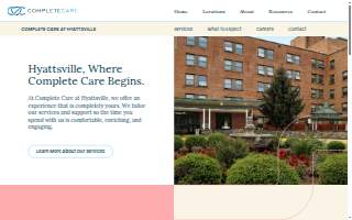 Complete Care at Hyattsville website