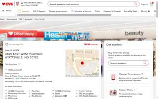 CVS of Hyattsville website