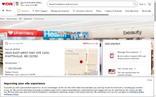CVS Pharmacy website
