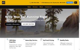 Dennis General Mechanic & Maryland Inspection Station website