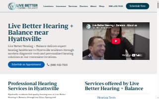 Hearing Healthcare Services website