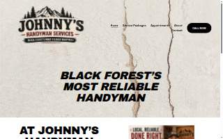 Johnny’s Handyman Services LLC website