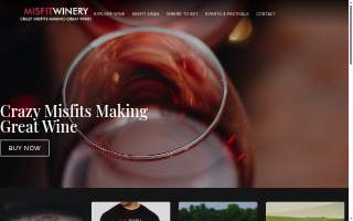 Misfit Winery of Hyattsville website