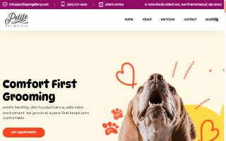 Petite Pet Gallery of Suitland website