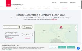 CORT Furniture Outlet of Moorestown website