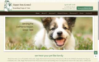 Happy Run Kennel website
