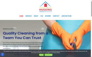 Huggins Cleaning Service LLC website