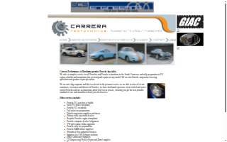 Carrera Performance LLC website