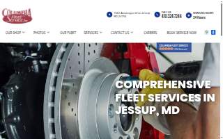 Columbia Fleet Service of Jessup website