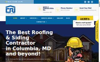 Columbia Roofing Inc website