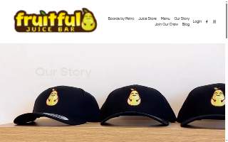 Fruitful Juice Bar website