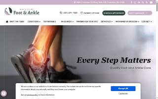 Howard County Foot & Ankle: Dr. Christina Bui and Dr. Jocelyn Guillen website