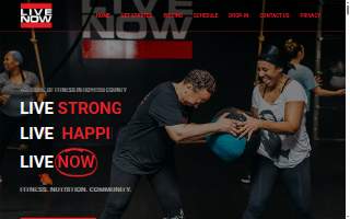 Livenow Fitness LLC of Jessup website