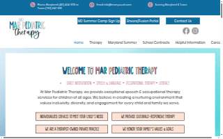 Mar Pediatric Therapy, LLC website