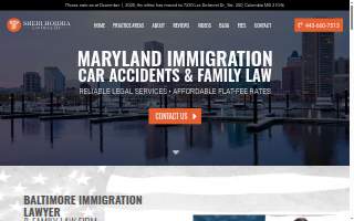 Sheri Hoidra Law Office, LLC of Jessup website