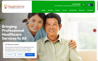 Standard Nursing and Healthcare Services, Inc. website