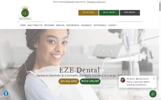 EZE Dental website