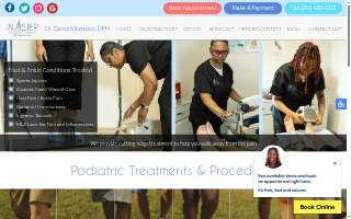 In Step Podiatry Center website