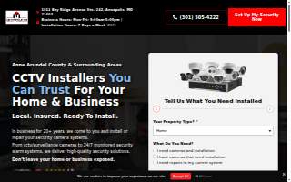 Metropolitan Security & Surveillance of Landover website