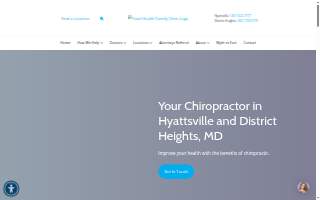 Total Health Family Clinic of Landover website