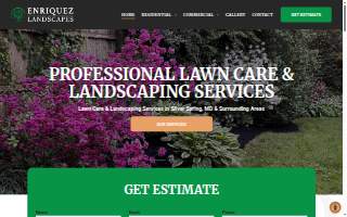 Enriquez Landscapes website
