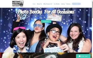 Instant Visions Photo Booth of Langley Park website