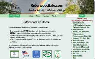 Riderwood Senior Living Community of Calverton website