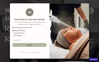 Severn River Medspa website