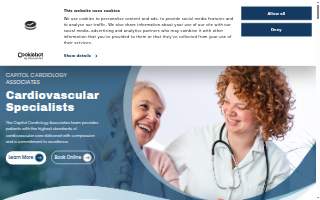 Capitol Cardiology Associates website