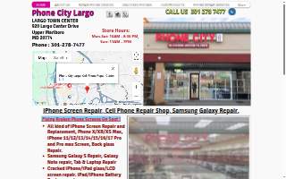 City Largo - iPhone Screen Repair/iPad Repair & Samsung Galaxy Phone Fixing Store website