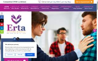 Erta Behavioral Health LLC website