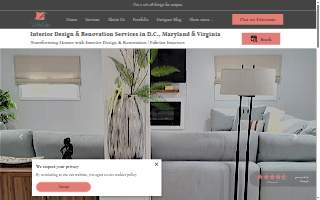 Fabrian Interiors website