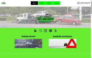 Get Em Gone Towing website