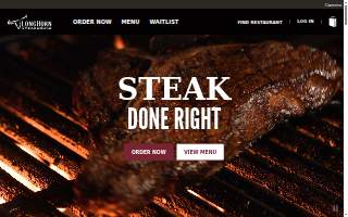 LongHorn Steakhouse of South Jordan website