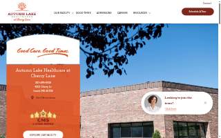 Autumn Lake Healthcare at Cherry Lane website