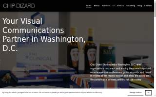 Chip Dizard Studios website