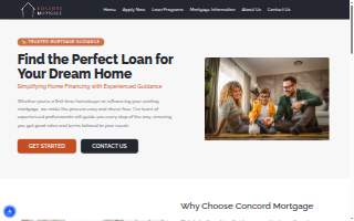 Concord Mortgage website