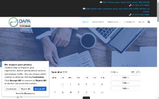 DAPA Multiservices Advisors website