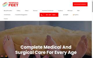 Progressive Feet: Gaithersburg Foot and Ankle Center and Wound Care of Calverton website