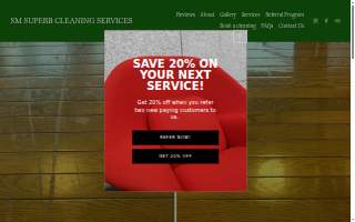 SM Superb Cleaning Services, LLC website