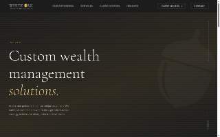 White Oak Wealth Management of Laurel website