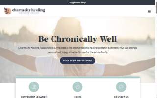 Charm City Healing Acupuncture & Wellness website