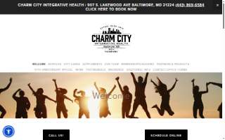 Charm City Integrative Health website