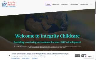 Integrity Childcare of Linthicum website