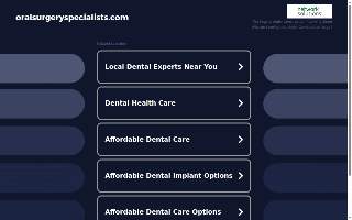 Oral Surgery Specialists of Linthicum website