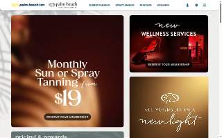 Palm Beach Tan of Linthicum website